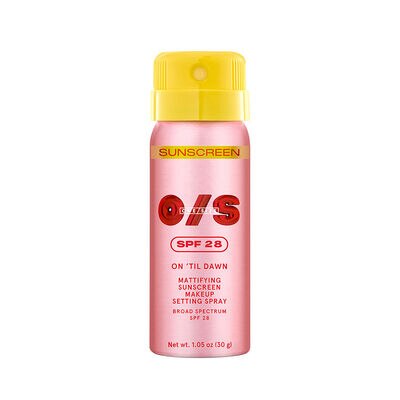 ON 'TIL DAWN MATTIFYING SUNSCREEN MAKEUP SETTING SPRAY SPF 28 (FIJADOR DE MAQUILLAJE CON PROTECCI&Oacute;N SOLAR)